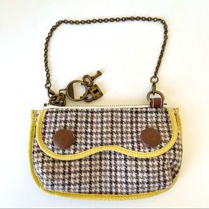 Gap Wool Tweed Wristlet Mini Purse